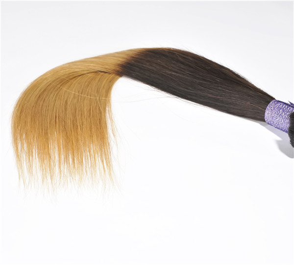 sew in human hair weave ombre hair lp125